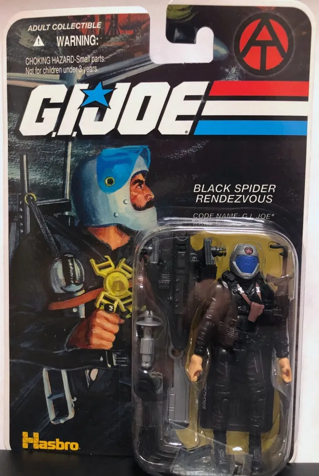 Black Spider Rendezvous 2018 Exclusive the Final Twelve 3.75-Inch Scale | G.I. Joe Collectors Club Exclusive
