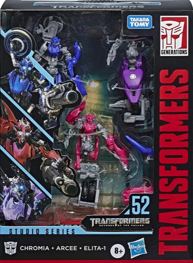 52 Arcee 3-Pack Deluxe Class | Transformers Studio Series | Transformers: Revenge Of The Fallen