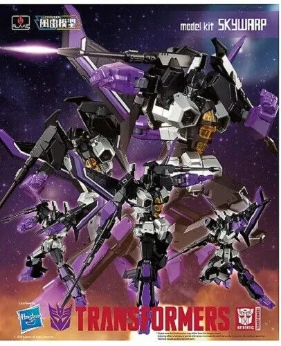 09 Skywarp Model Kit | Transformers Furai Model | Flame Toys