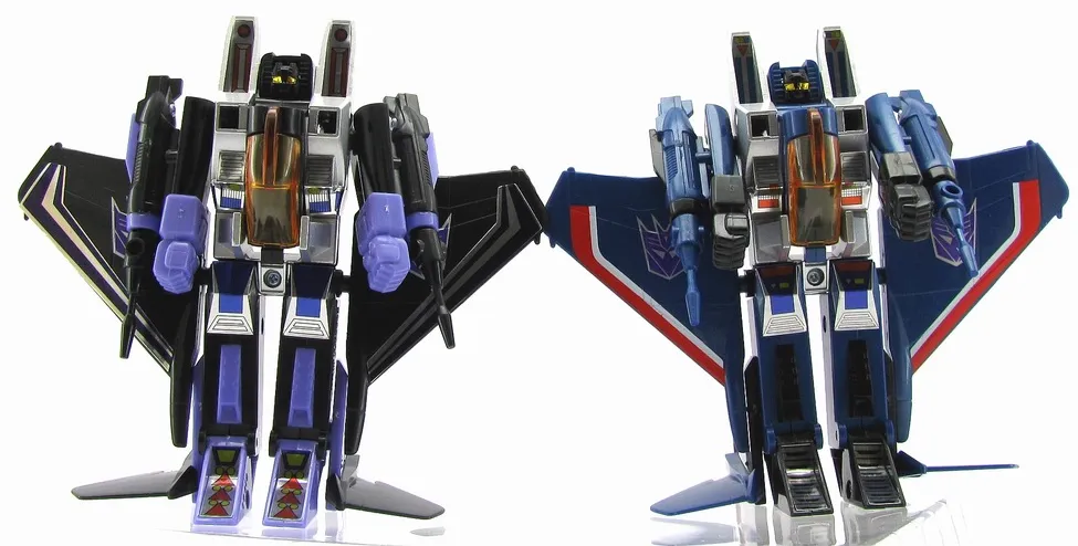 11 Skywarp and Thundercracker Set Transformers G1 | Transformers Encore