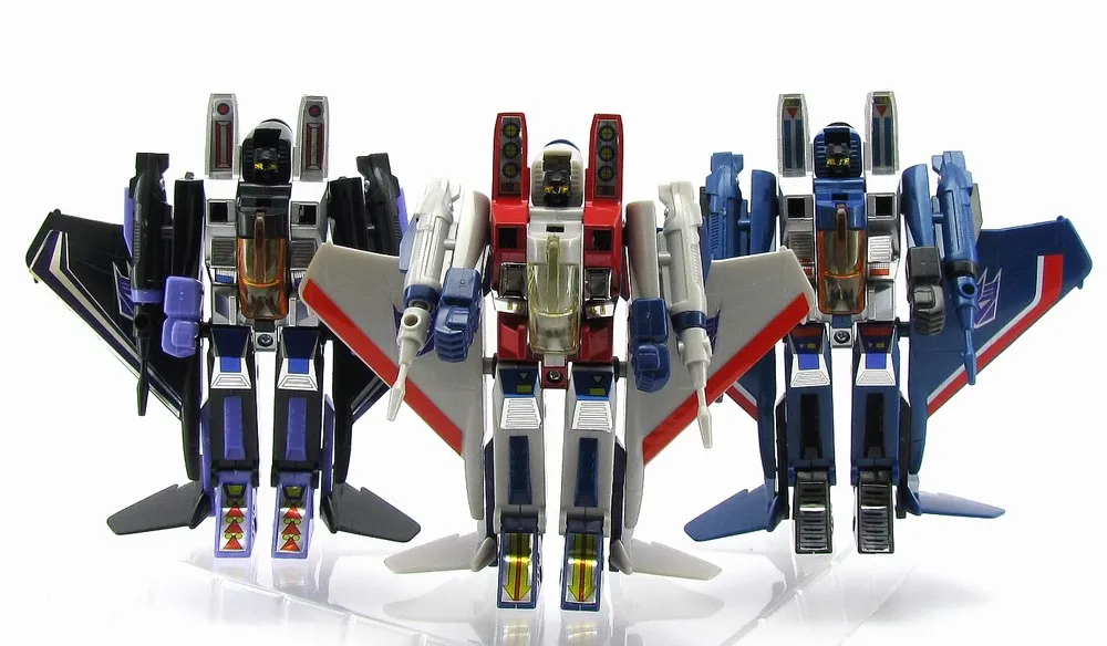 11 Skywarp and Thundercracker Set Transformers G1 | Transformers Encore