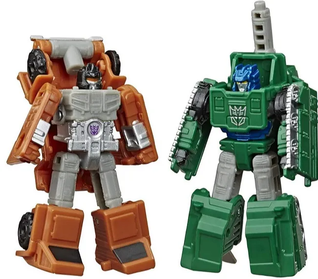 WFC-E4 Military Patrol 2-Pack Bombshock and Decepticon Growl Micromaster Scale | Transformers Generations War for Cybertron Earthrise Chapter
