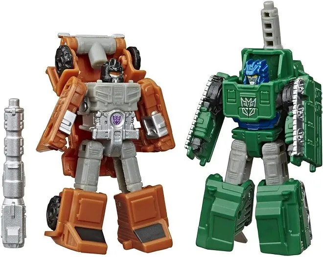 WFC-E4 Military Patrol 2-Pack Bombshock and Decepticon Growl Micromaster Scale | Transformers Generations War for Cybertron Earthrise Chapter