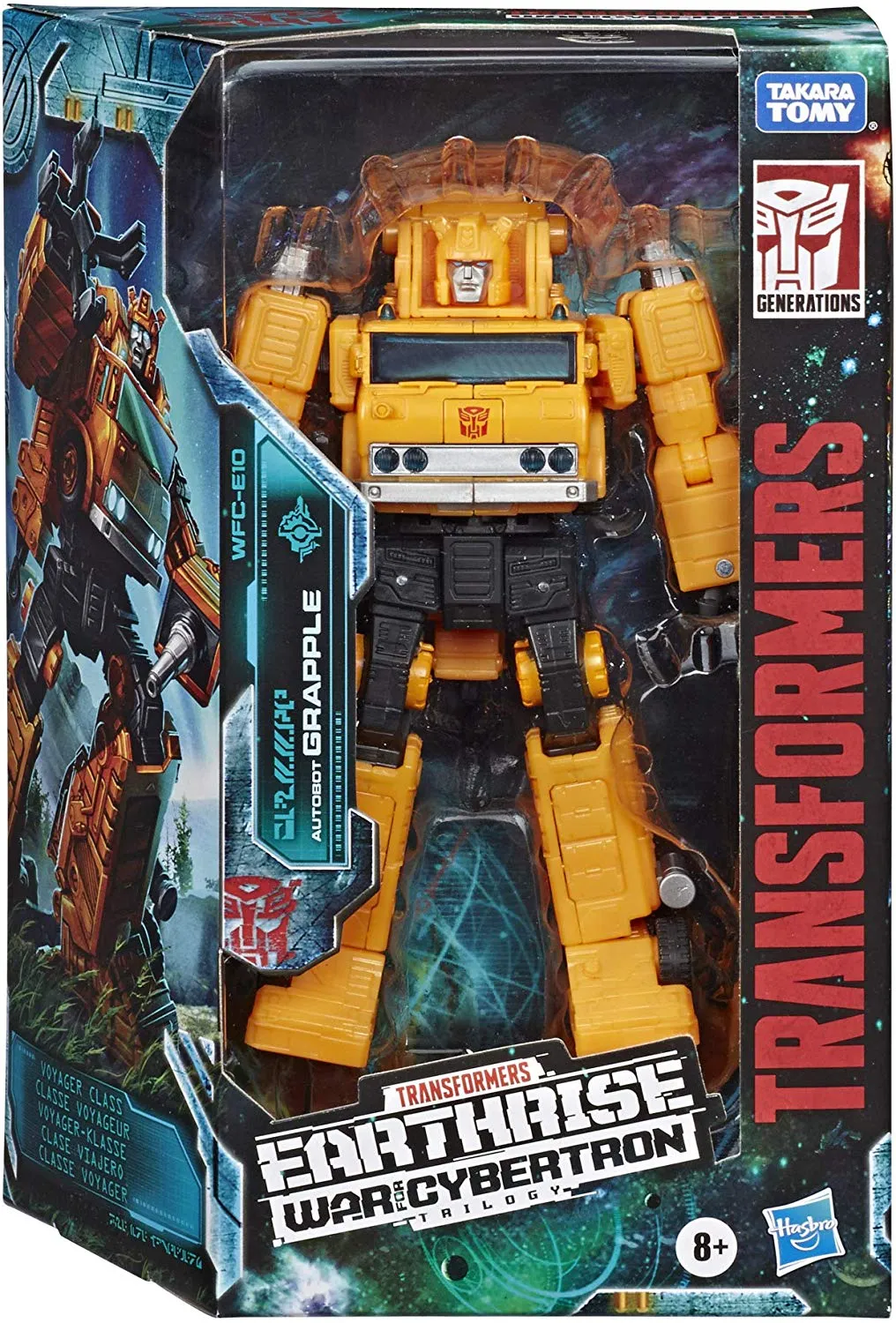 WFC-E10 Autobot Grapple Voyager Class | Transformers Generations War for Cybertron Earthrise Chapter