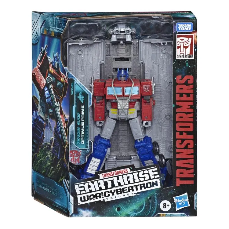 WFC-E11 Optimus Prime with Trailer Leader Class | Transformers Generations War for Cybertron Earthrise Chapter