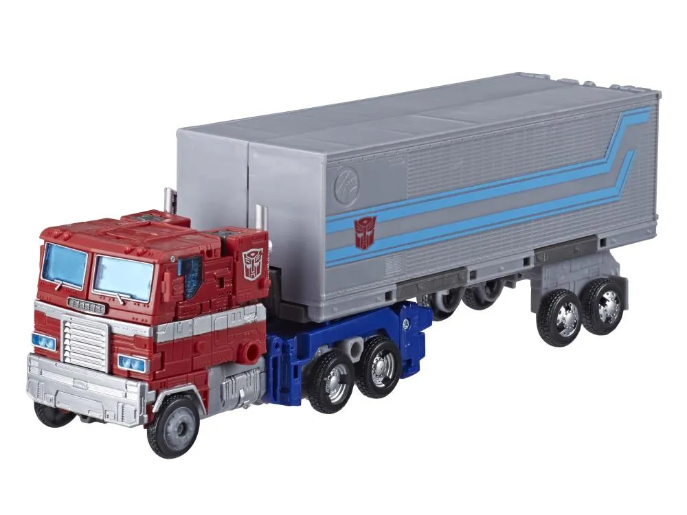 WFC-E11 Optimus Prime with Trailer Leader Class | Transformers Generations War for Cybertron Earthrise Chapter