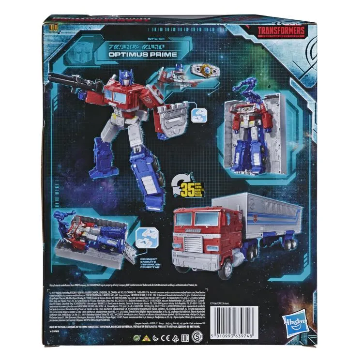 WFC-E11 Optimus Prime with Trailer Leader Class | Transformers Generations War for Cybertron Earthrise Chapter