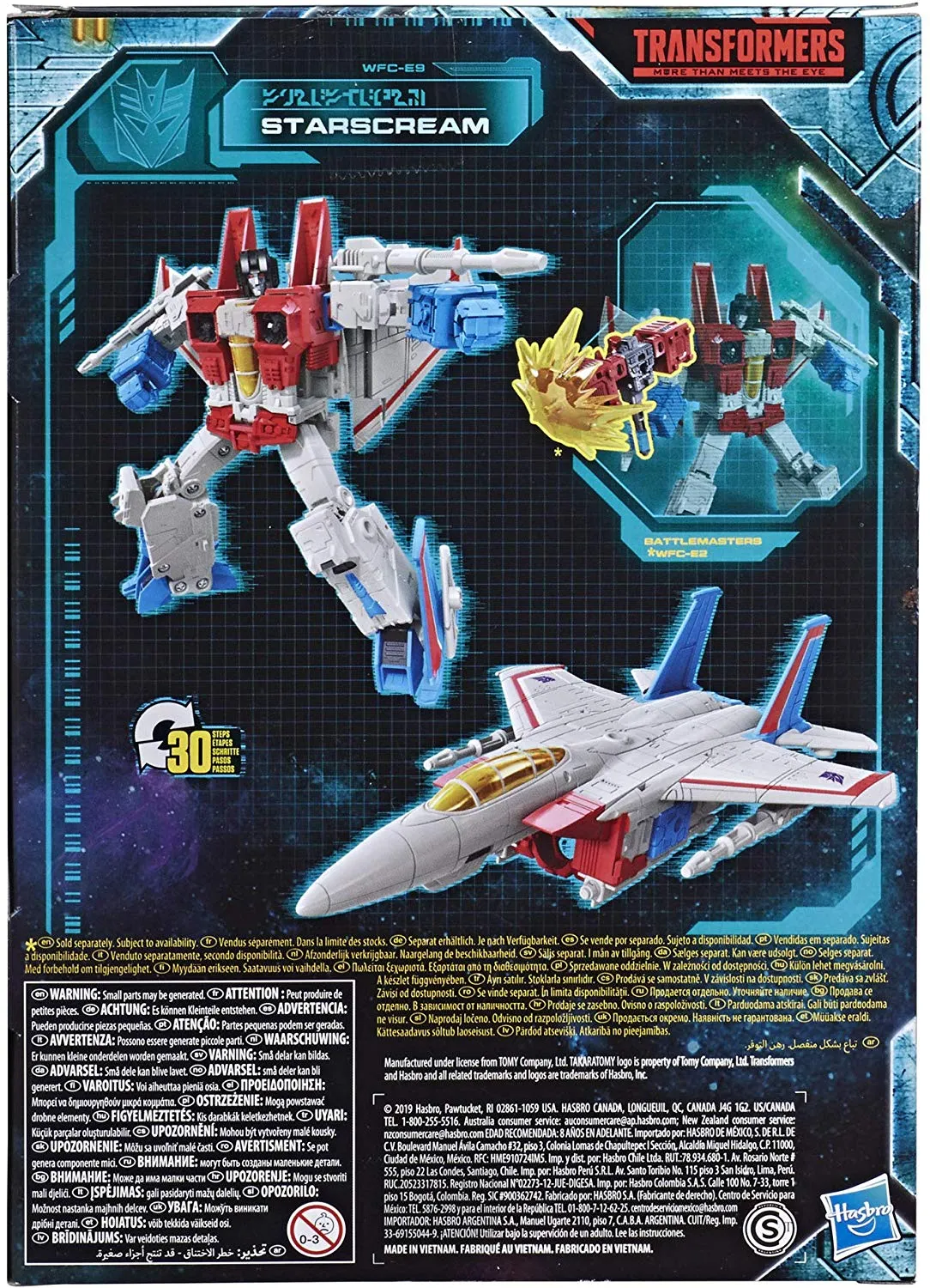 WFC-E9 Starscream Voyager Class | Transformers Generations War for Cybertron Earthrise Chapter