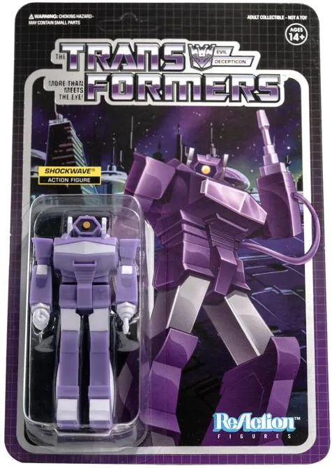 Shockwave Figure | Transformers ReAction G1 Generation One