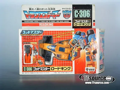 C-306 Road King Slapdash Godmasters | Vintage Japanese G1 Transformers