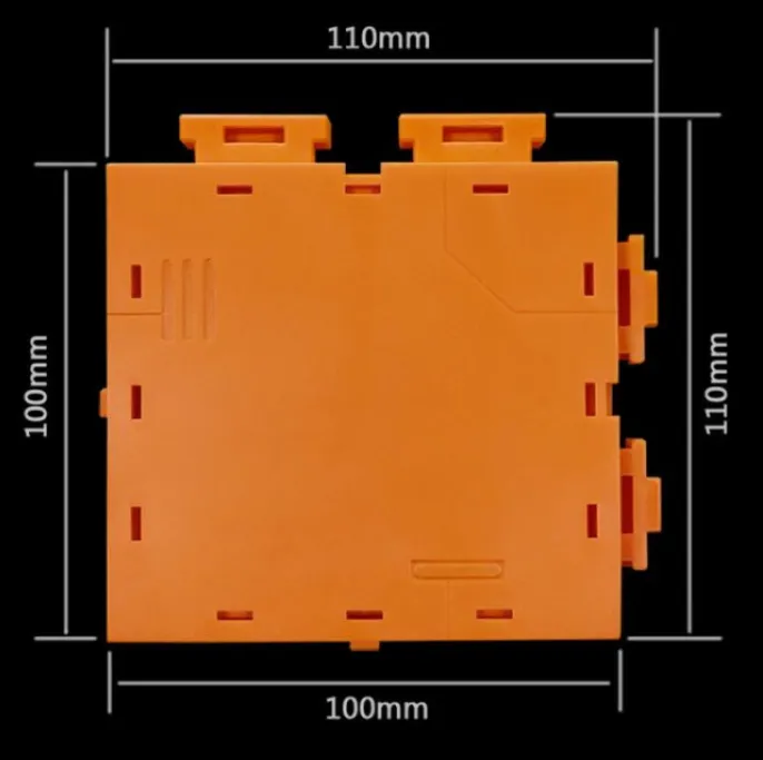 Magic Villa Orange Diorama Display Plates | Magic Square | Upgrade Kit