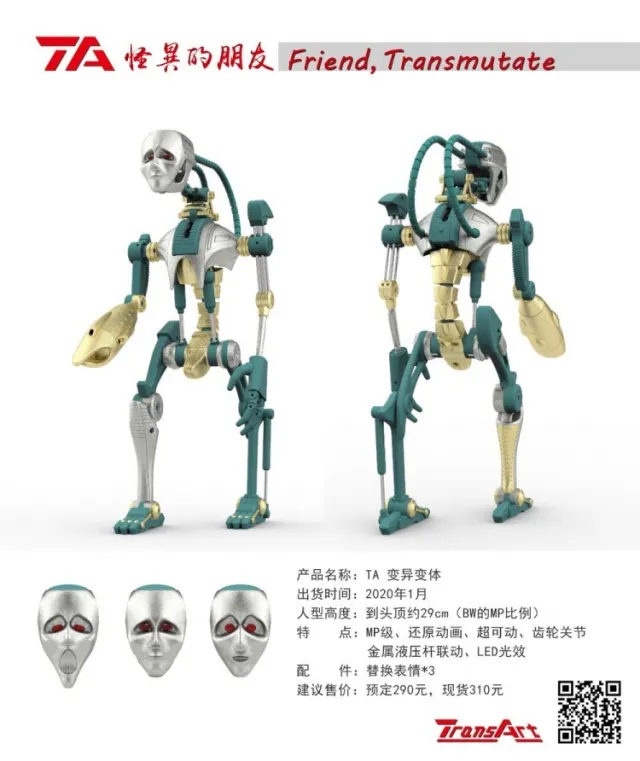 BWM-01 Friend Transmute | TransArt