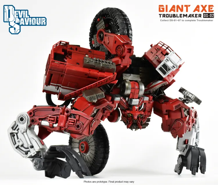DS-02 Giant Axe | Devil Saviour Construction Combiner