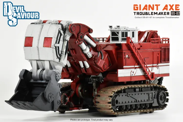 DS-02 Giant Axe | Devil Saviour Construction Combiner