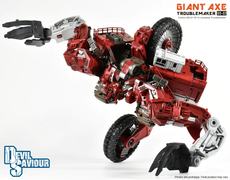 DS-02 Giant Axe | Devil Saviour Construction Combiner