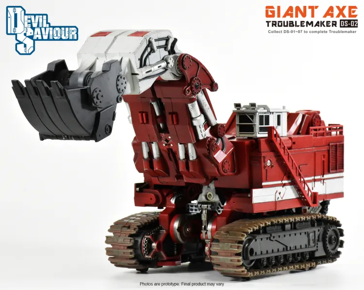 DS-02 Giant Axe | Devil Saviour Construction Combiner