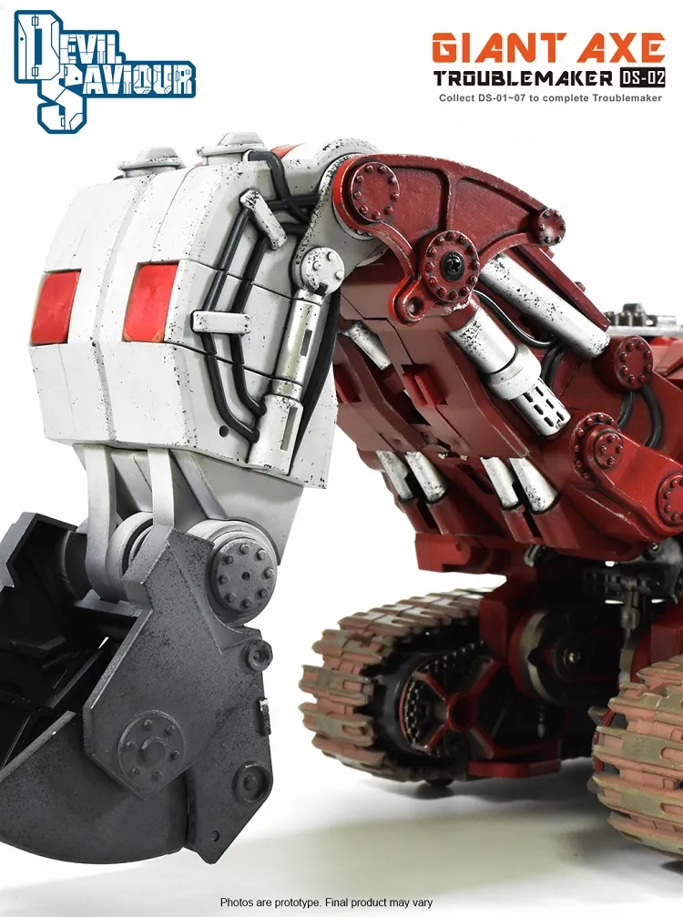 DS-02 Giant Axe | Devil Saviour Construction Combiner
