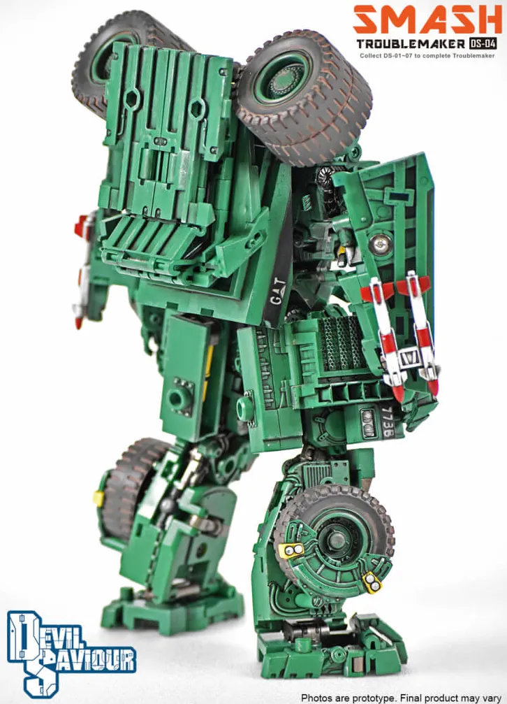 DS-04 Smash | Devil Saviour Construction Combiner