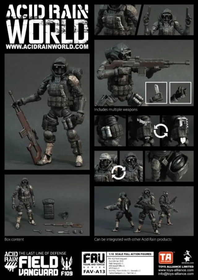 FAV-A13 Field Vanguard 1:18 Scale | Acid Rain FAV