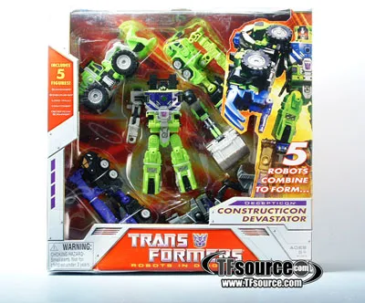 Constructicon Devastator | Transformers Classics Robots In Disguise