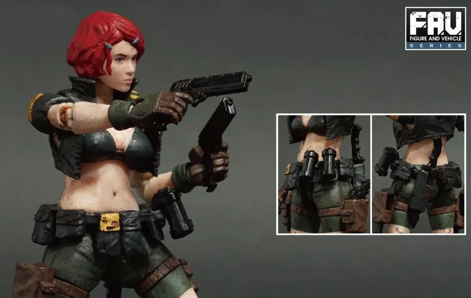 FAV-A27 Civet Company G2 Agent Jessie 1:18 Scale | Acid Rain FAV