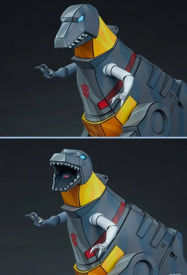 Grimlock Statue Classic Scale | Transformers G1 Generation One