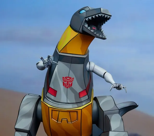 Grimlock Statue Classic Scale | Transformers G1 Generation One