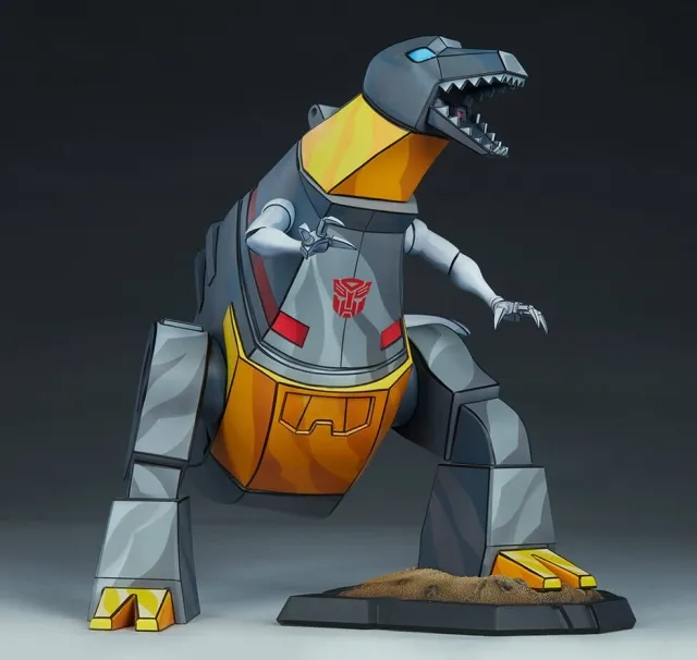 Grimlock Statue Classic Scale | Transformers G1 Generation One