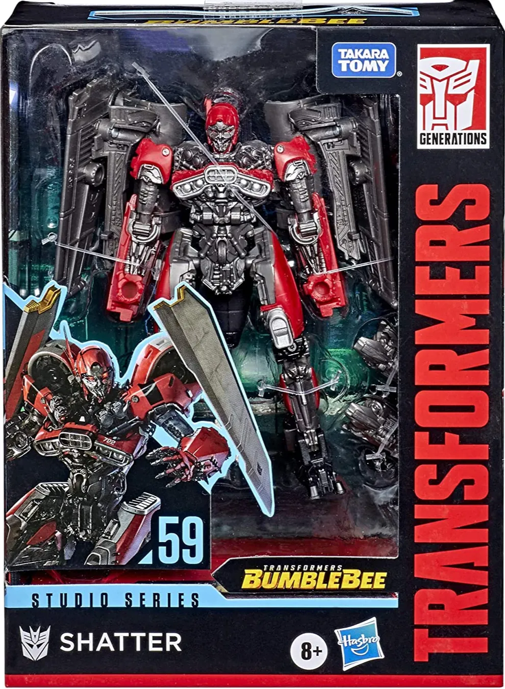 59 Shatter Deluxe Class | Transformers Studio Series | Transformers: Bumblebee