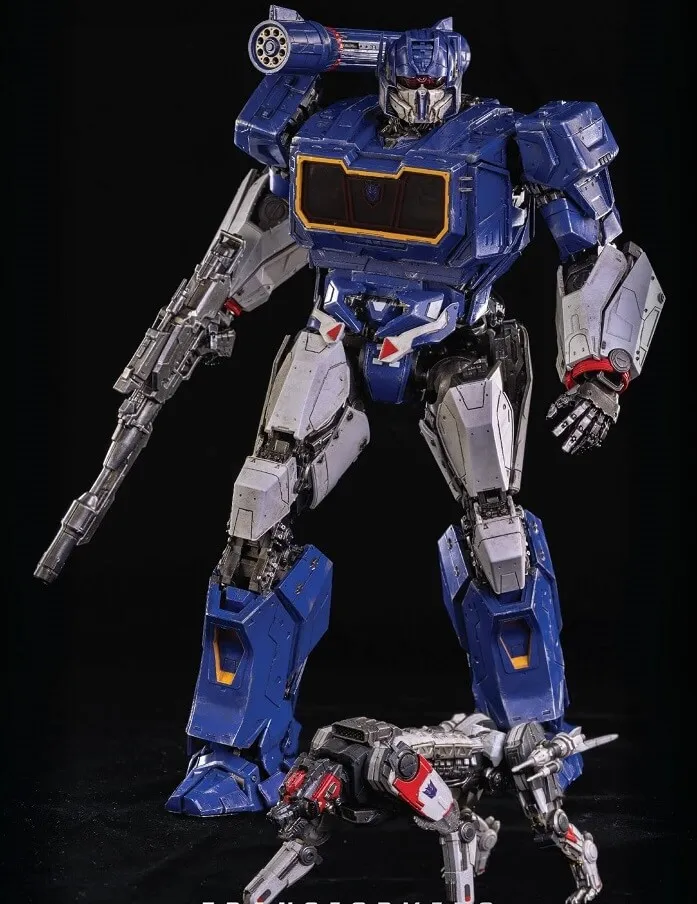 スリーゼロ　DLX サウンドウェーブ　threezero トランスフォーマー Transformers BUMBLEBEE DLX SOUNDWAVE AND RAVAGE – threezero