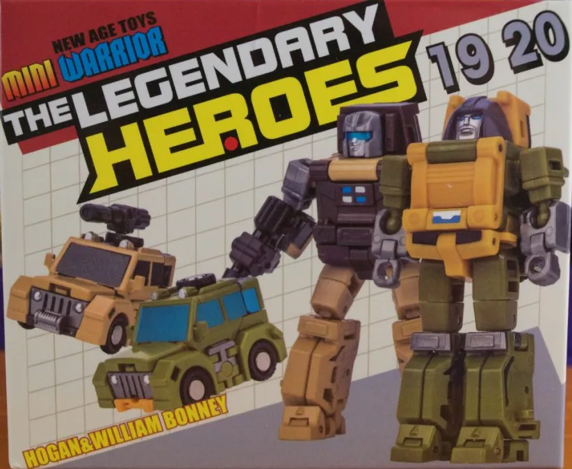 H19 Hogan and H20 William Bonney Set of 2 | Newage the Legendary Heroes