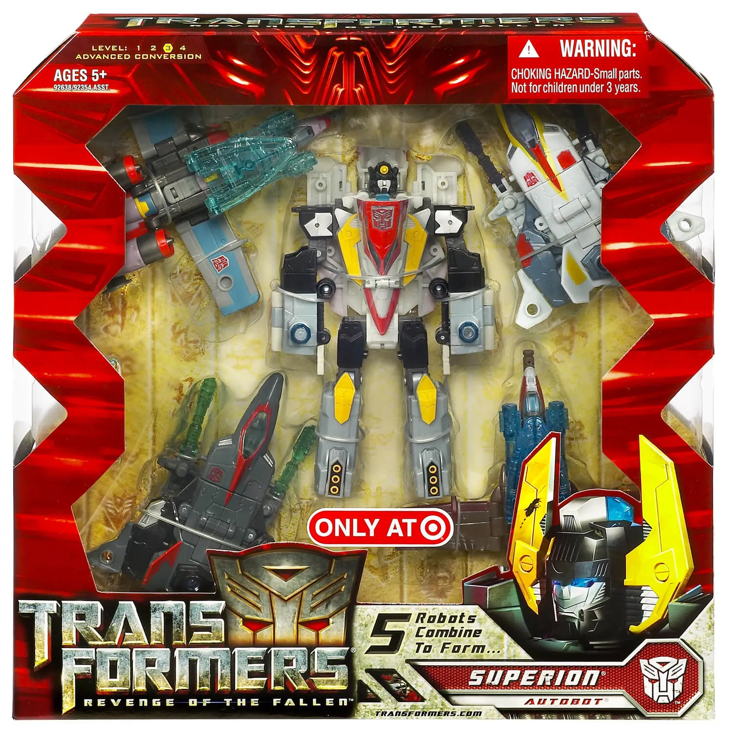 Superion Maximus Set of 5 Exclusive | Transformers 2 ROTF Revenge of the Fallen