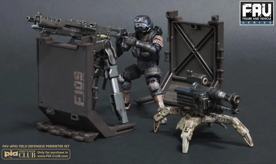 FAV-AP03 Field Perimeter Set 1:18 Scale | Acid Rain FAV