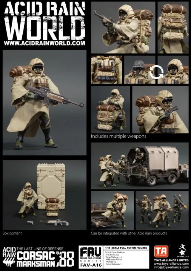 FAV-A16 Corsac Marksman 1:18 Scale | Acid Rain FAV