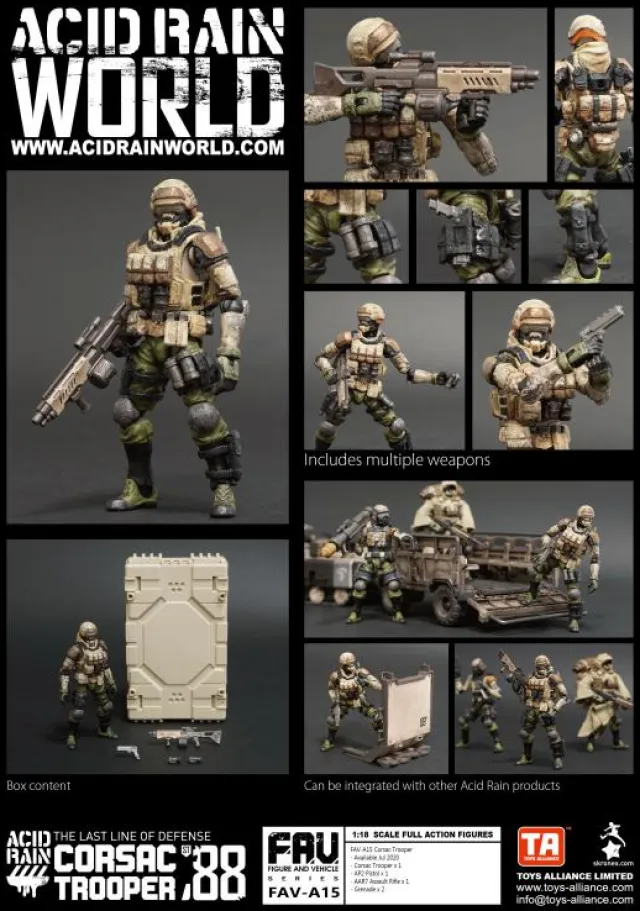 FAV-A15 Corsac Trooper 1:18 Scale | Acid Rain FAV