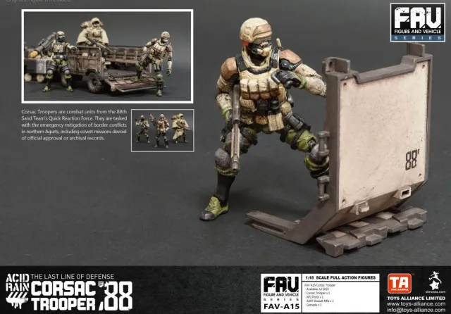 FAV-A15 Corsac Trooper 1:18 Scale | Acid Rain FAV