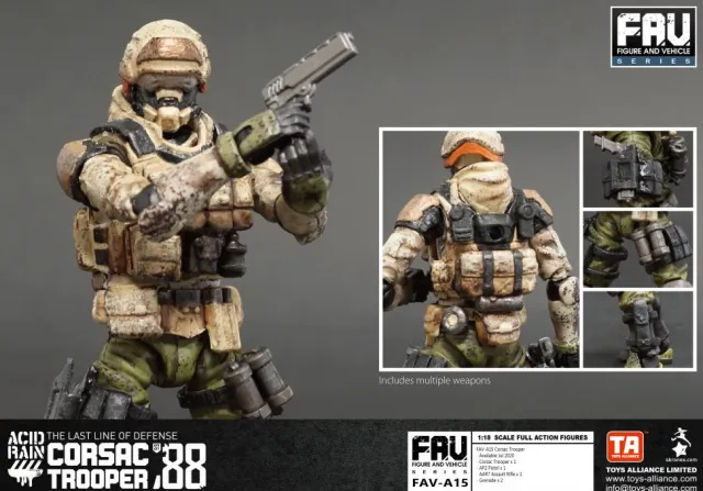 FAV-A15 Corsac Trooper 1:18 Scale | Acid Rain FAV