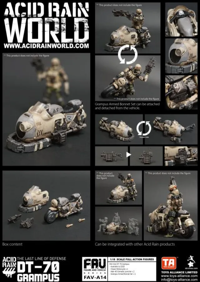 FAV-A14 DT-70 Grampus 1:18 Scale | Acid Rain FAV