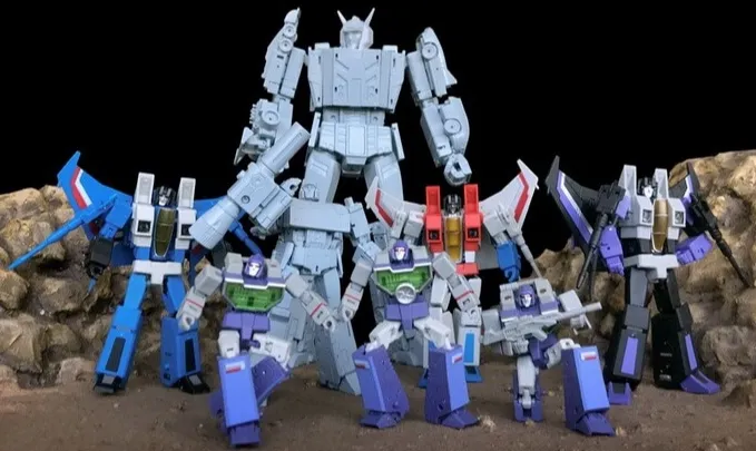 MS-B26 Tornado Team Set of 3 Figures | Magic Square