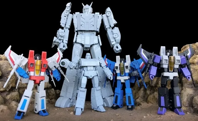 MS-B26 Tornado Team Set of 3 Figures | Magic Square