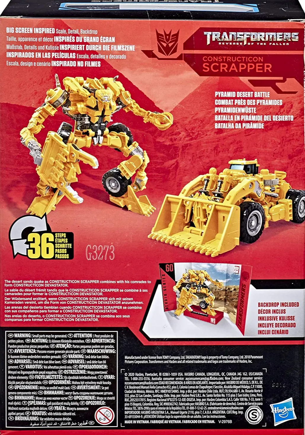 60 Scrapper Voyager Class | Transformers Studio Series | Transformers: Revenge Of The Fallen