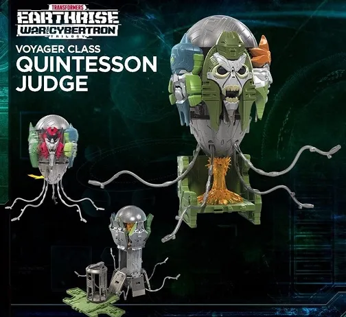 WFC-E22 Quintesson Judge Voyager Class | Transformers Generations War for Cybertron Earthrise Chapter