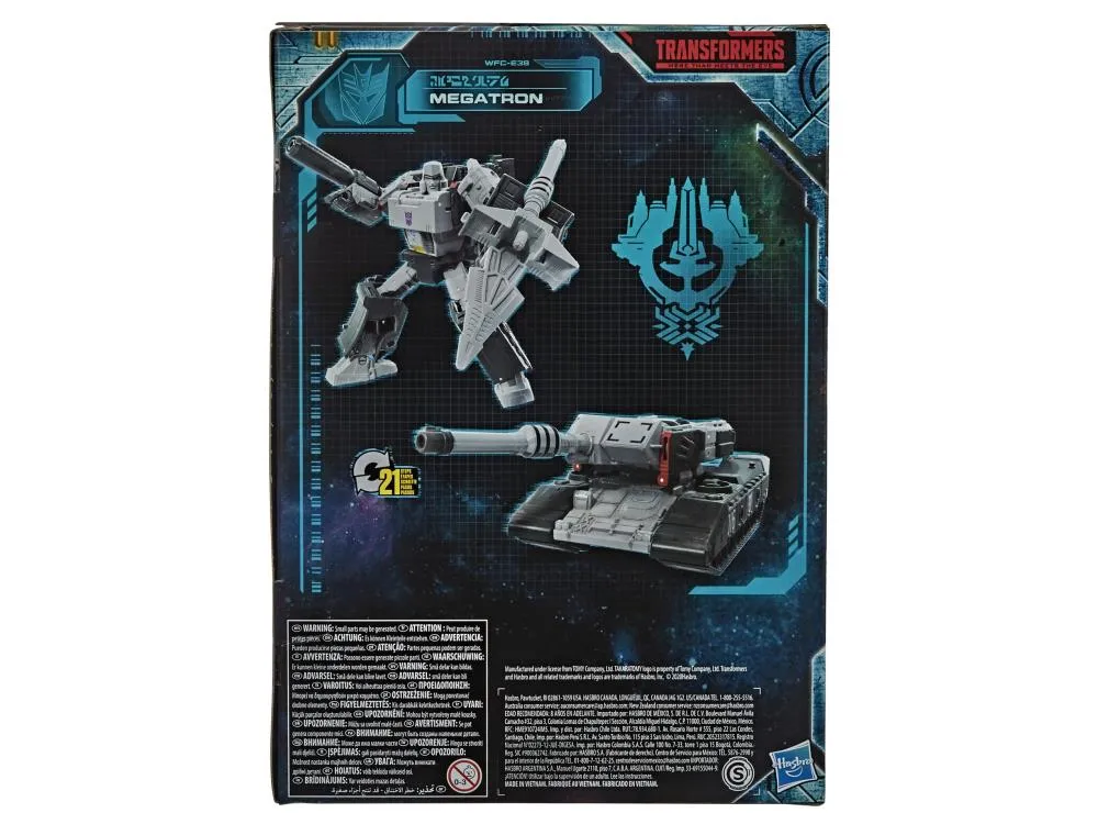 WFC-E38 Megatron Voyager Class | Transformers Generations War for Cybertron Earthrise Chapter