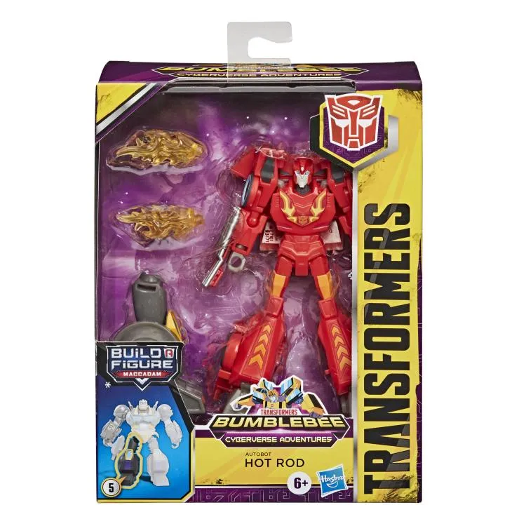 Transformers: Bumblebee Cyberverse Adventures Deluxe Hot Rod | Maccadam BAF