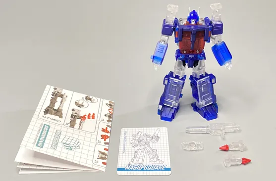 MS-B04T Transporter Transparent Version with Trailer  | Magic Square