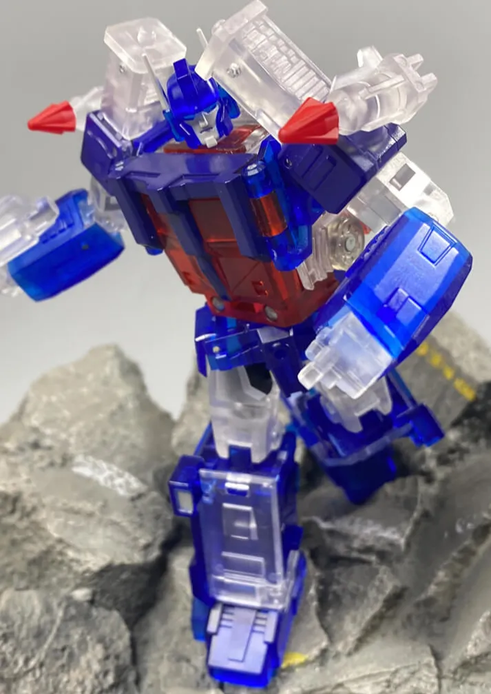 MS-B04T Transporter Transparent Version with Trailer  | Magic Square