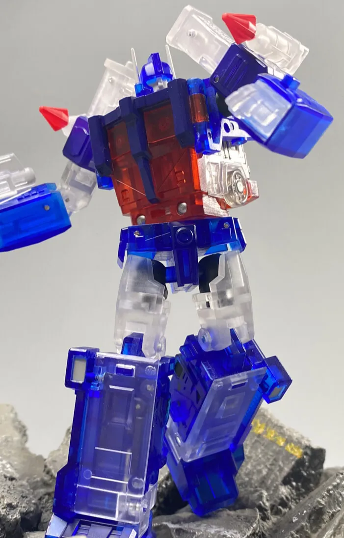 MS-B04T Transporter Transparent Version with Trailer  | Magic Square