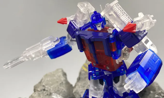 MS-B04T Transporter Transparent Version with Trailer  | Magic Square