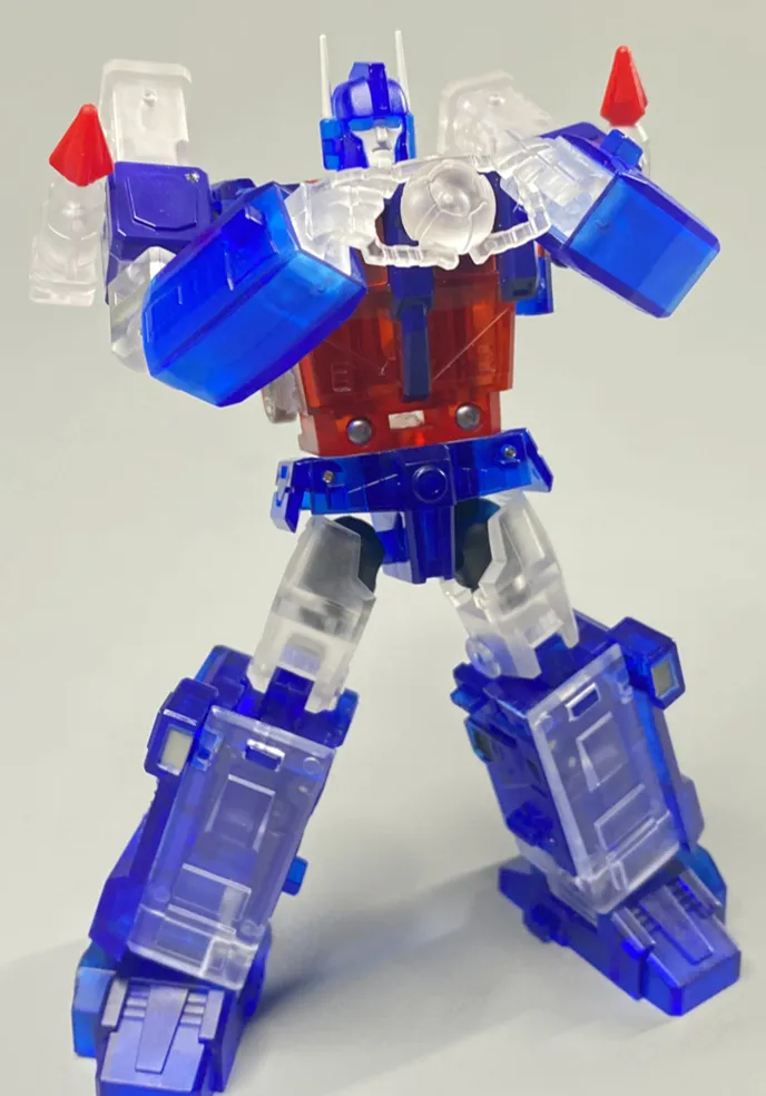 MS-B04T Transporter Transparent Version with Trailer  | Magic Square