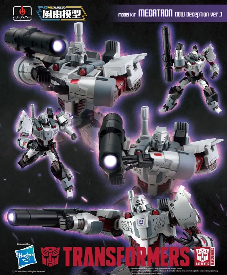 14 Megatron IDW Version Model Kit | Transformers Furai Model | Flame Toys